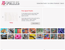 Tablet Screenshot of jspuzzles.com